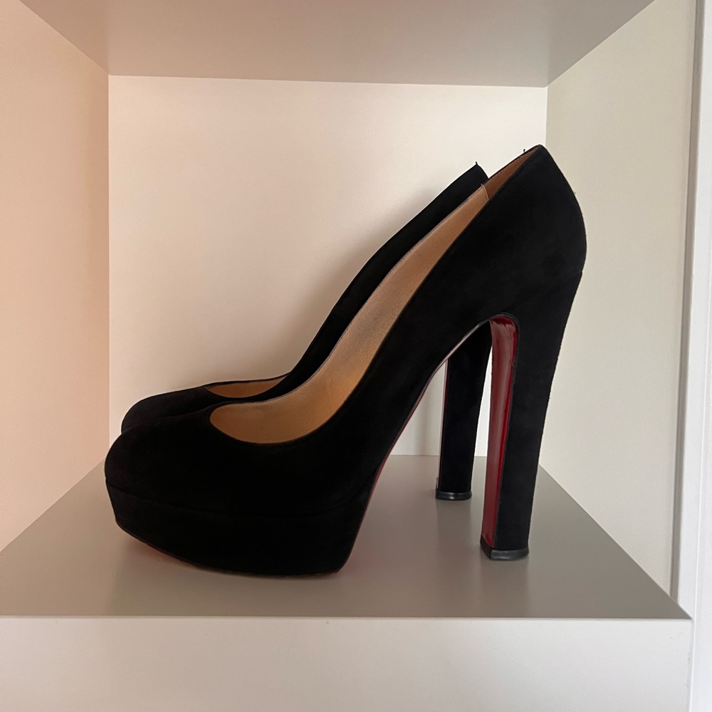 Christian Louboutin Bibi 140 Suede